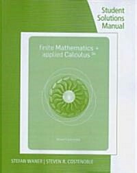 Finite Math plus Applied Calculus (Paperback, 5th, Student, Solution Manual)