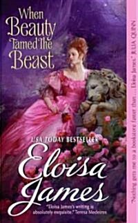 [중고] When Beauty Tamed the Beast (Mass Market Paperback, Original)