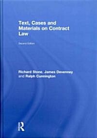 Text, Cases and Materials on Contract Law (Hardcover, 2nd)