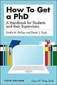 [중고] How to Get a PhD : A Handbook for Students and Their Supervisors (Paperback, 5 Rev ed)