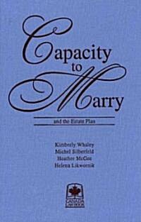 Capacity to Marry and the Estate Plan (Hardcover)