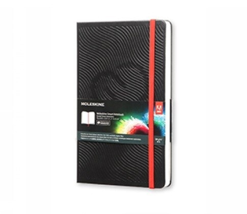 Moleskine Adobe Smart Notebook, Large, Black, Hard Cover (5 X 8.25) (Other)