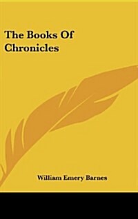 The Books of Chronicles (Hardcover)