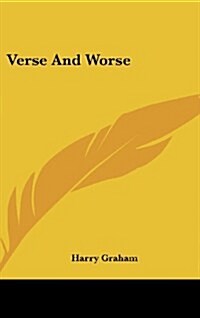 Verse and Worse (Hardcover)
