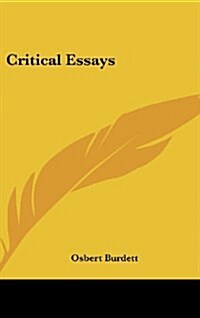 Critical Essays (Hardcover)