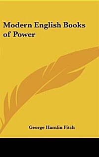 Modern English Books of Power (Hardcover)