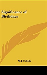 Significance of Birthdays (Hardcover)