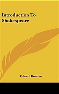 Introduction to Shakespeare (Hardcover)