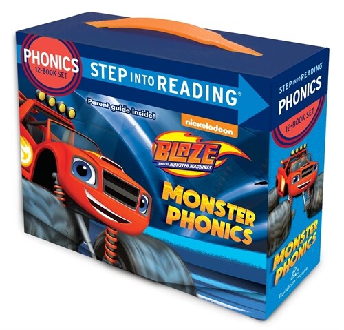 Monster Phonic 12-Book Boxed Set (Blaze and the Monster Machines): 12 Step Into Reading Books (Boxed Set)