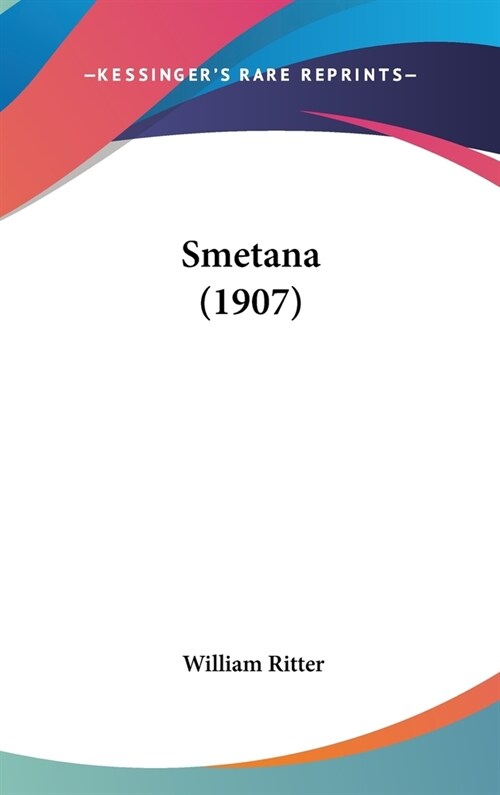 Smetana (1907) (Hardcover)