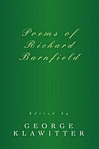 Poems of Richard Barnfield (Hardcover)