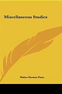 Miscellaneous Studies (Hardcover)