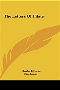 The Letters of Pilate (Hardcover)