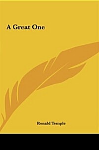 A Great One (Hardcover)