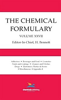 The Chemical Formulary, Volume 27 (Hardcover)