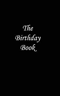 The Birthday Book (Black Cover) (Hardcover)