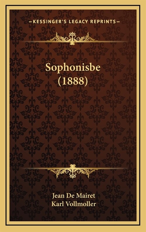 Sophonisbe (1888) (Hardcover)