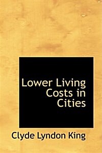 Lower Living Costs in Cities (Hardcover)