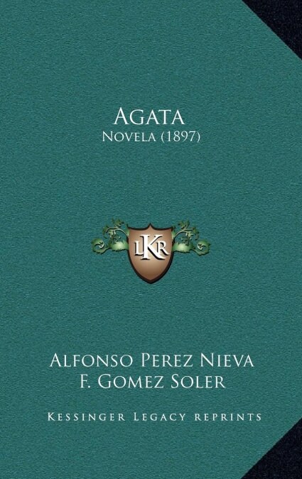 Agata: Novela (1897) (Hardcover)