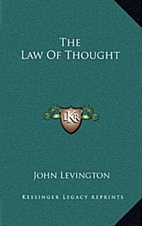 The Law of Thought (Hardcover)