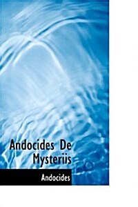 Andocides de Mysteriis (Hardcover)