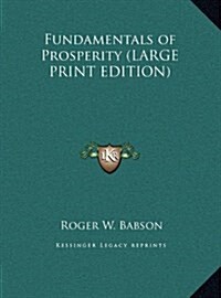 Fundamentals of Prosperity (Hardcover)