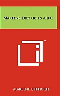 Marlene Dietrichs A B C (Hardcover)