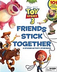 Friends Stick Together: A Sticker Storybook (Hardcover)