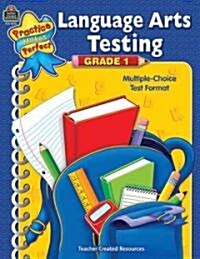 Language Arts Testing Grade 1 (Paperback, Workbook)