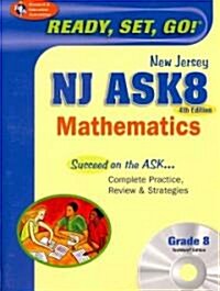 Ready, Set, Go! New Jersey ASK8 Mathematics with Testware (Paperback, 4th, WIN)