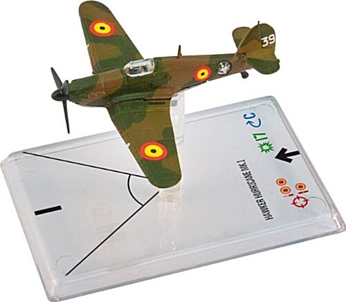 Wings of War Wwii: Hawker Hurricane (Van Den Hove Dertsenryck) (Board Game)