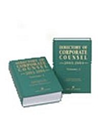 Directory of Corporate Counsel (Hardcover)