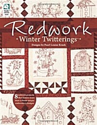 Redwork Winter Twitterings (Paperback)