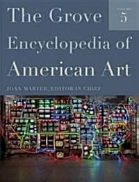 [중고] The Grove Encyclopedia of American Art (Hardcover)