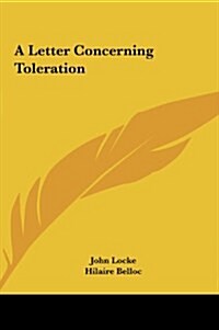 A Letter Concerning Toleration (Hardcover)