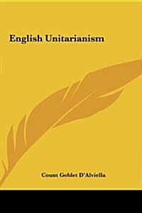 English Unitarianism (Hardcover)