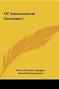 Of Astronomical Geomancy (Hardcover)