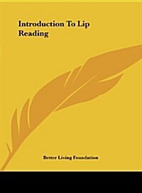 Introduction to Lip Reading (Hardcover)