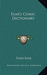 Esars Comic Dictionary (Hardcover)
