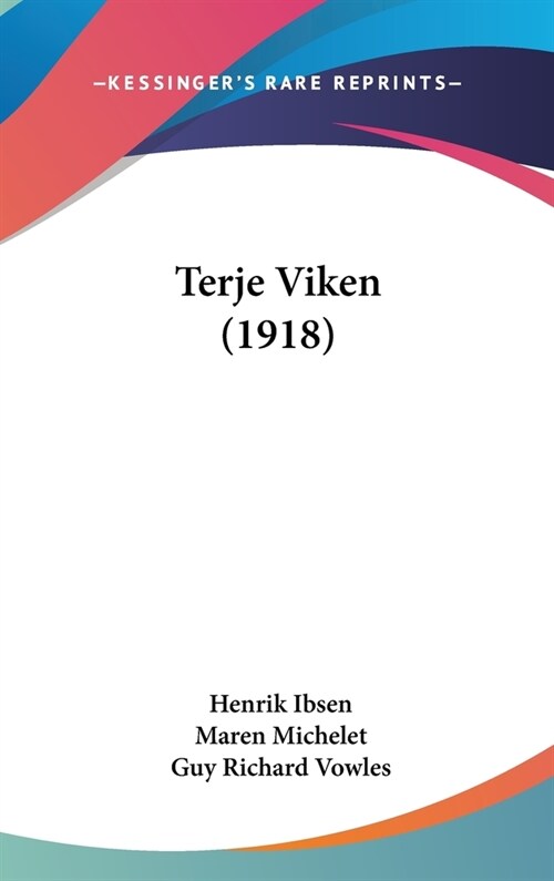 Terje Viken (1918) (Hardcover)