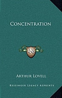 Concentration (Hardcover)