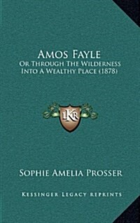 Amos Fayle: Or Through the Wilderness Into a Wealthy Place (1878) (Hardcover)