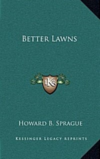 Better Lawns (Hardcover)