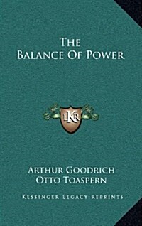 The Balance of Power (Hardcover)