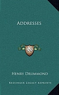 Addresses (Hardcover)