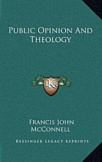 Public Opinion and Theology (Hardcover)