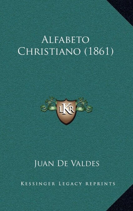 Alfabeto Christiano (1861) (Hardcover)