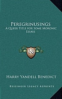 Peregrinusings: A Queer Title for Some Moronic Essays (Hardcover)