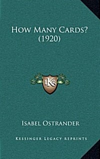 How Many Cards? (1920) (Hardcover)