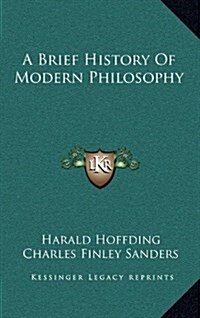 A Brief History of Modern Philosophy (Hardcover)